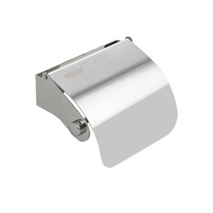 GFmark - Держатель туалетной бумаги из нержавеющей стали, антивандальный, с полочкой и КРЫШКОЙ, код: 79906