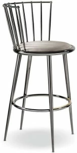 Cantori Металлический табурет со встроенной подушкой Aurora