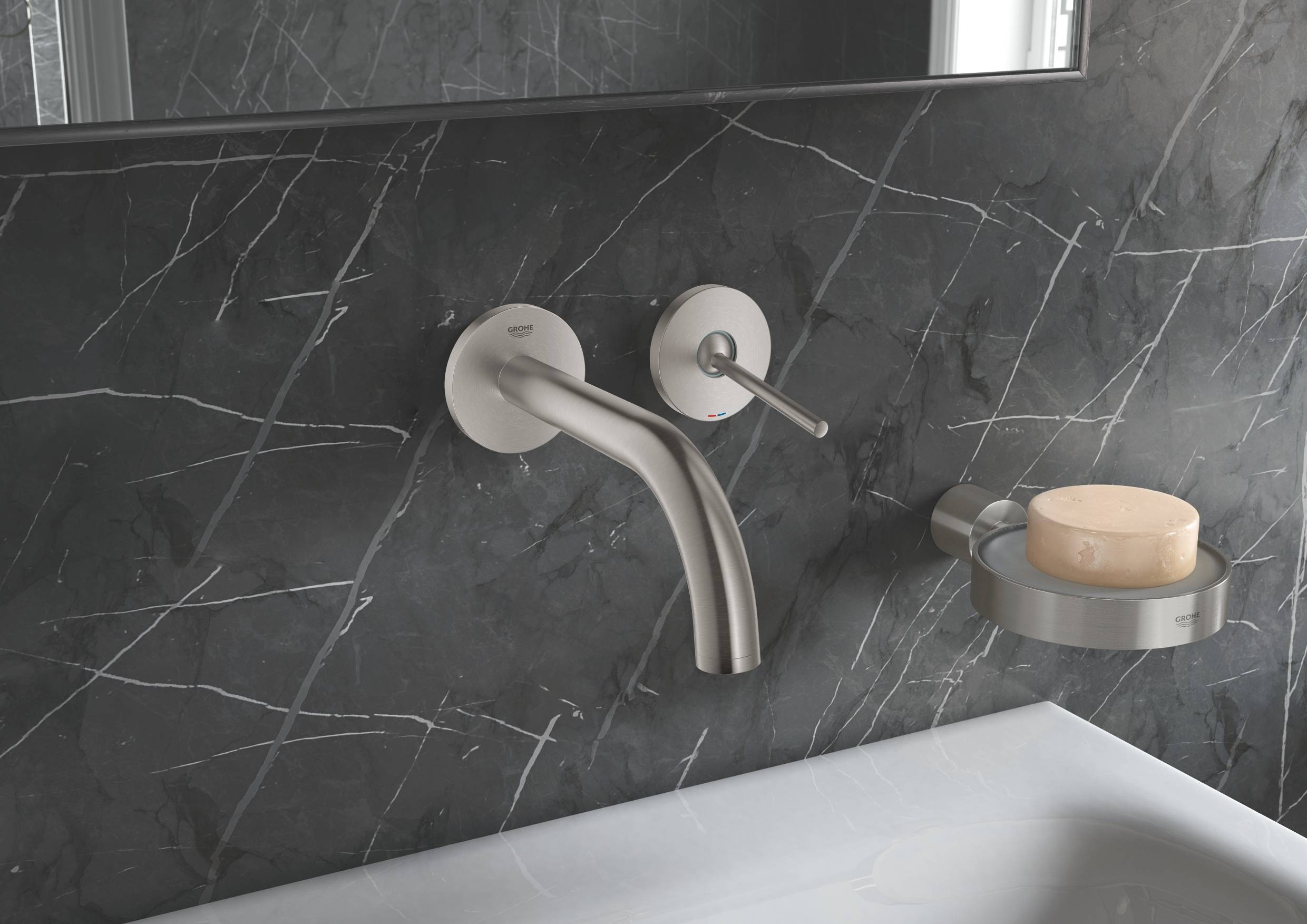 Держатель для мыльницы GROHE Atrio New, суперсталь (40305DC3) - Вид №2