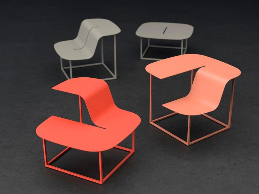 mmcité1 Сиденье для улицы из оцинкованной стали sun-id-1435153 - Вид №6