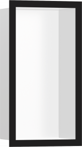 56096670 XtraStoris Individual Стеновая ниша Matt White с дизайнерской рамкой 300/150/100 Hansgrohe