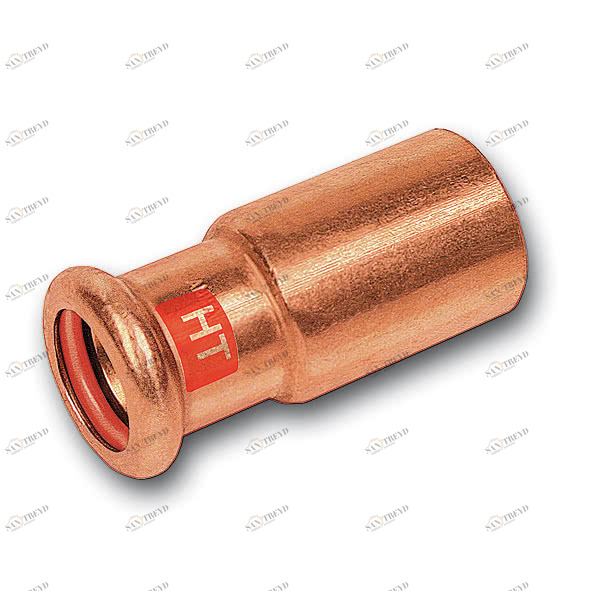 1122435442 SANHA 12243 пресс-фитинг солн.,медь, ниппель переходн. ВПр-НПр 54ax42 мм 