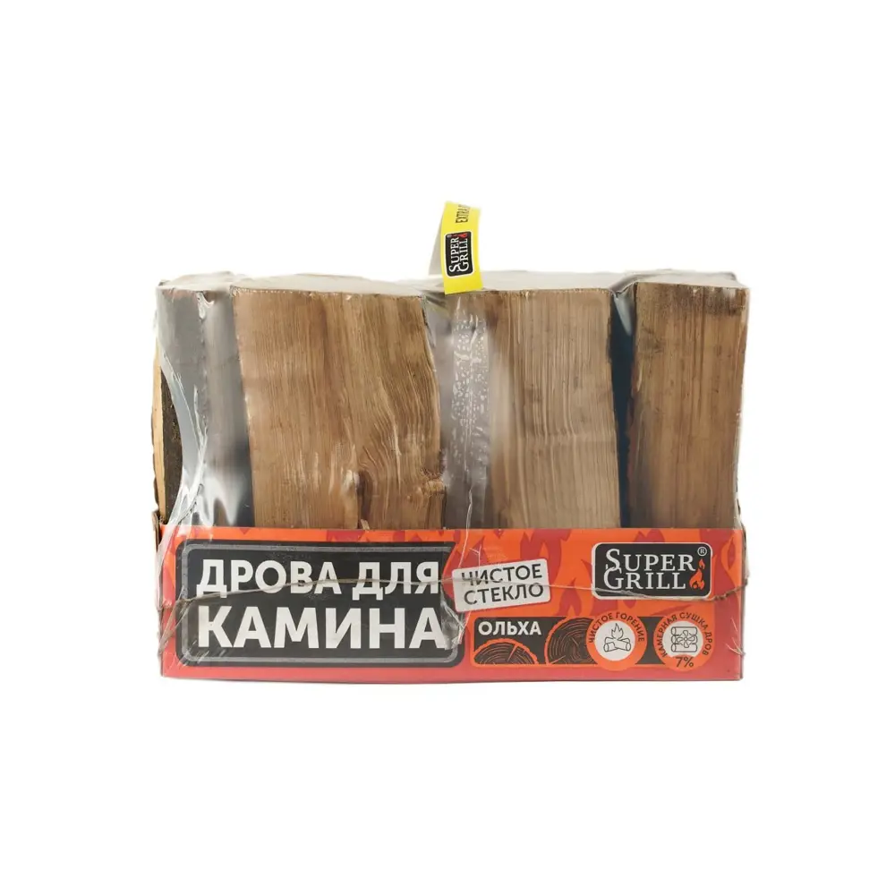 Дрова ольховые Supergrill 8кг 89350428 STLM-2043657  - Вид №1