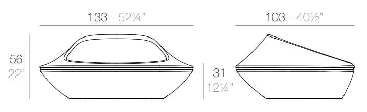Садовое кресло Vondom ARCH-00090005 - Вид №16