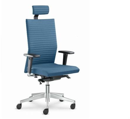 LD Seating Офисное кресло руководителя с 5 спицами на колесиках Element 435-sys - Вид №3