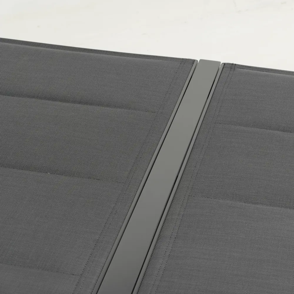 Шезлонг Naterial Isboa 128x43x203 см алюминий/полиэстер серый STLM-2043302 - Вид №6