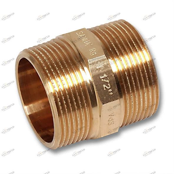 252238R SANHA 522 ниппель, латунь 3/8 мм 