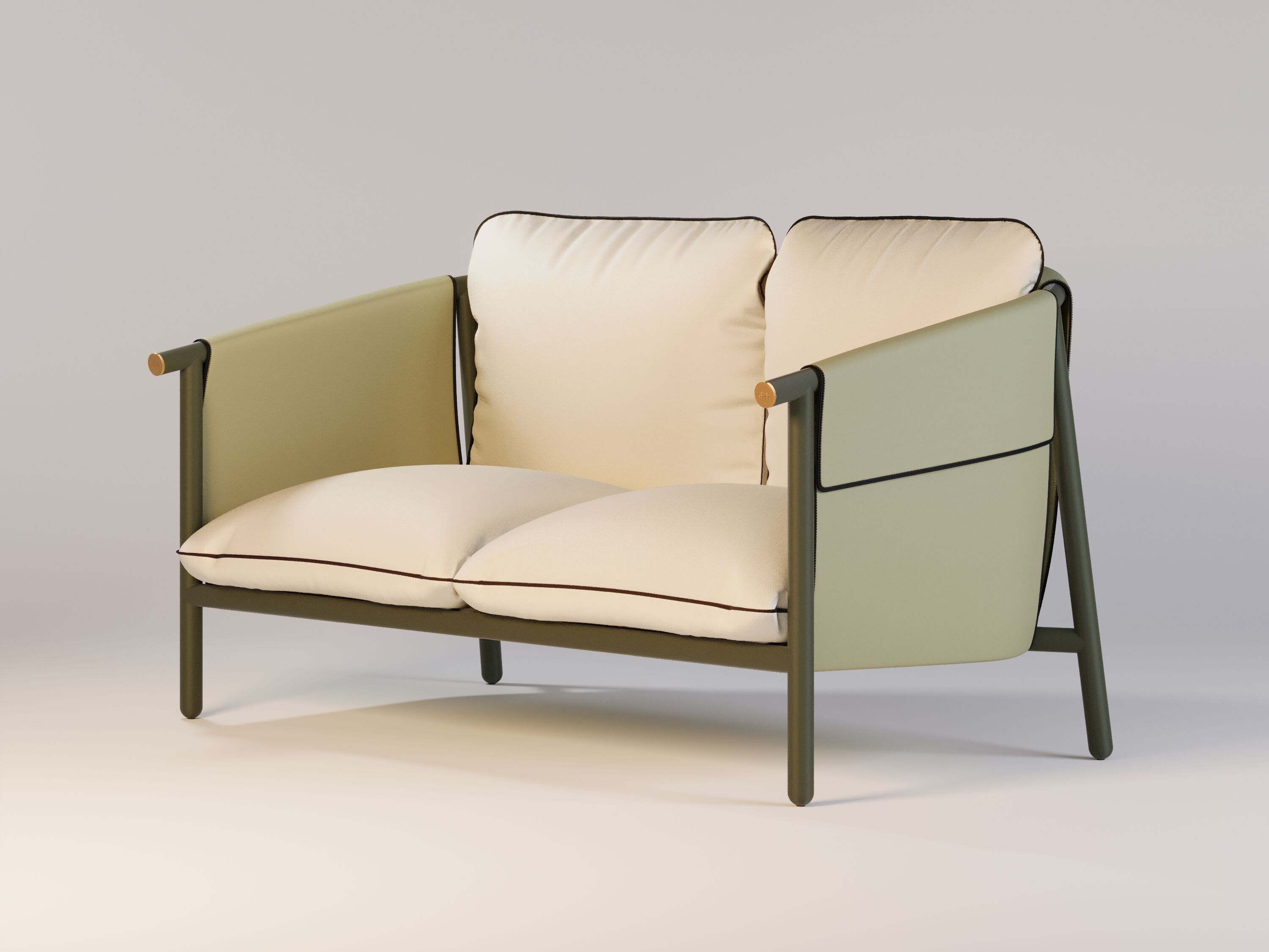 2-местный тканевый садовый диван Myface Селин ARCH-00018650