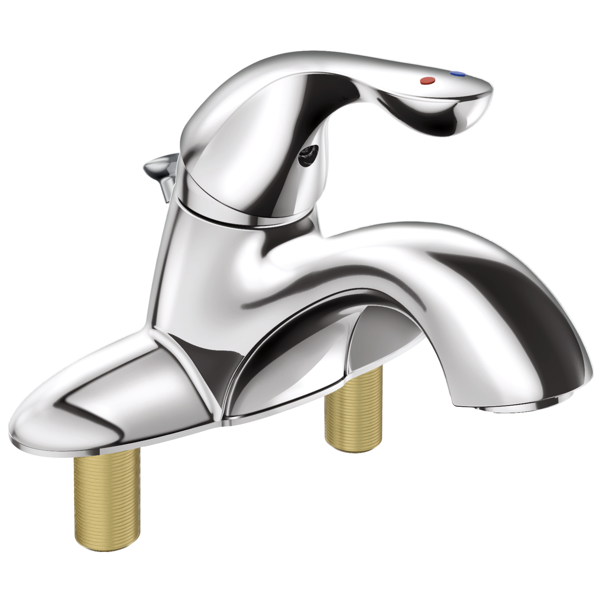 Смеситель для ванной комнаты с центральным расположением ручки и стойкой City Delta Faucet Classic 525LF-MPU