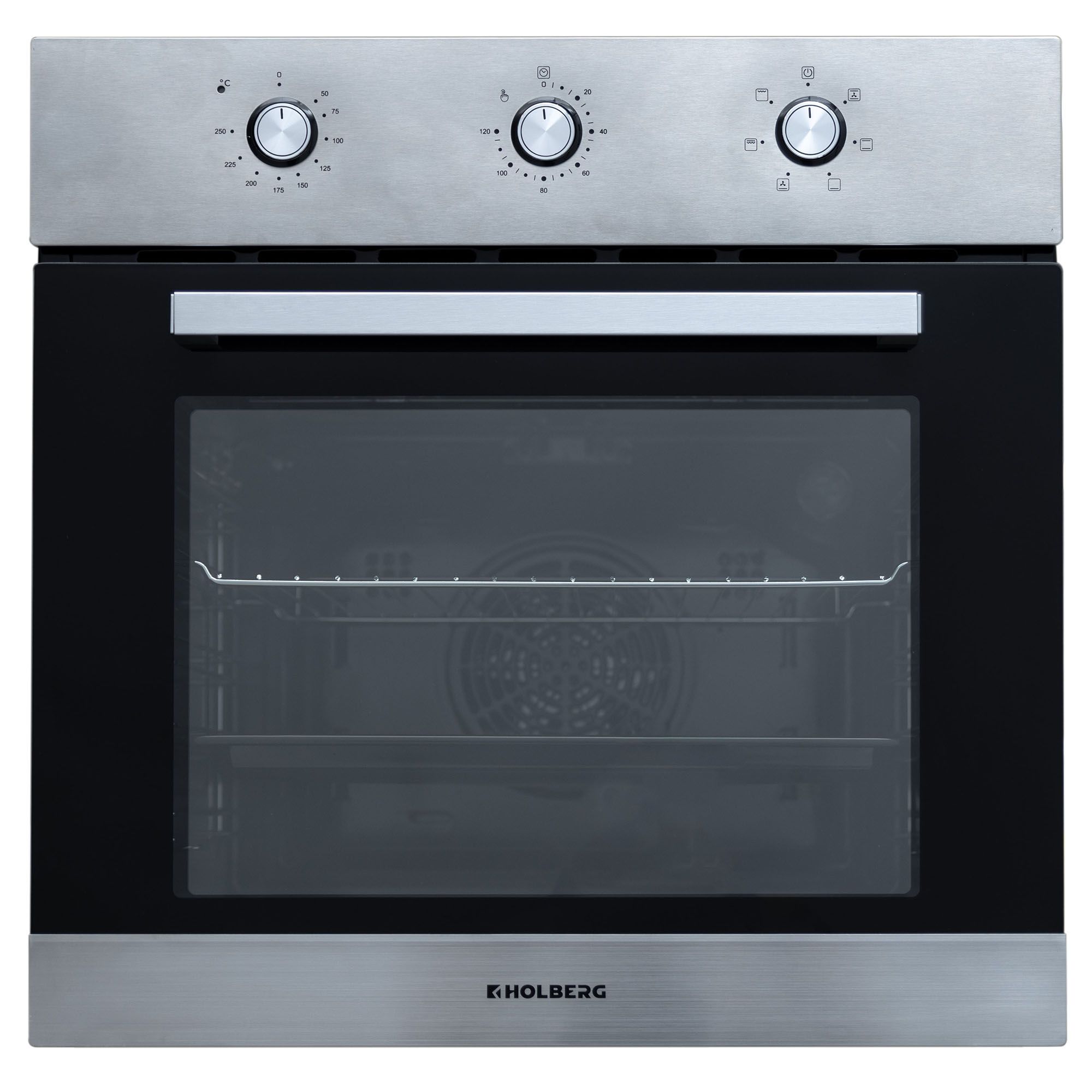 9224964 Электрический духовой шкаф HOLBERG HEO 7069MIX серебристый STDN-0115237