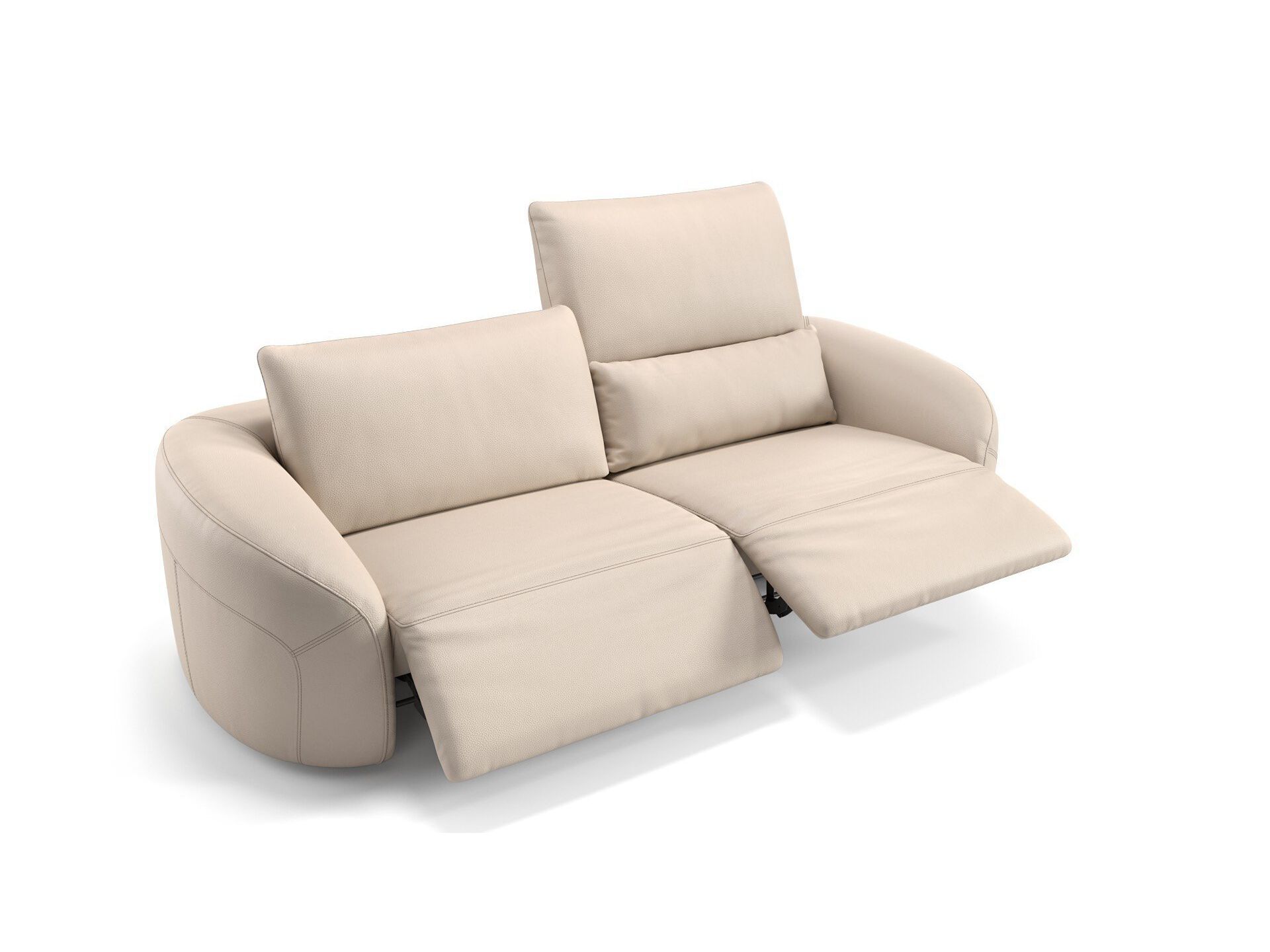 2-местный кожаный диван Sofanella Санкт-Мориц ARCH-00000618 - Вид №1