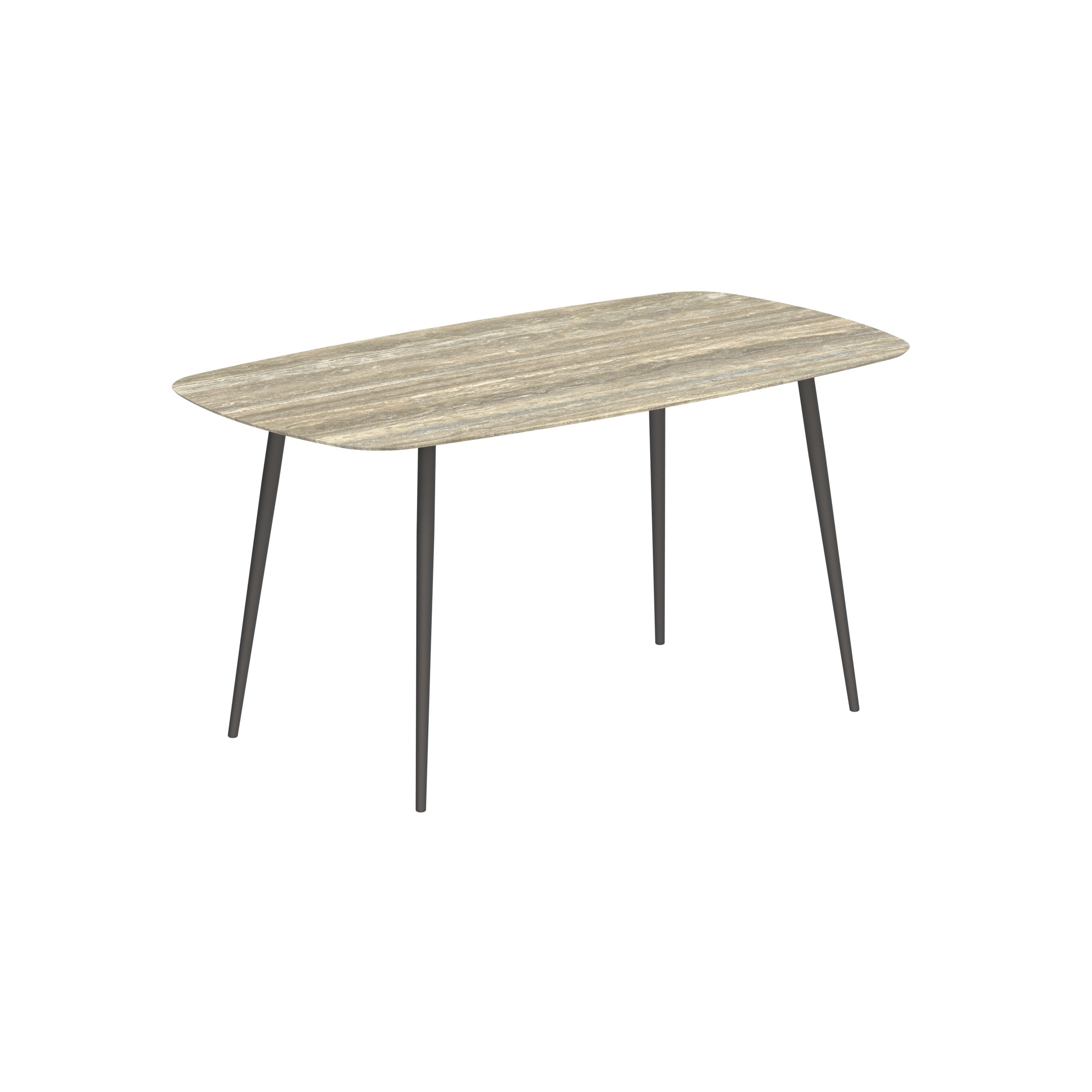 Высокий прямоугольный керамический садовый стол Royal Botania Styletto ARCH-00101510 - Вид №1