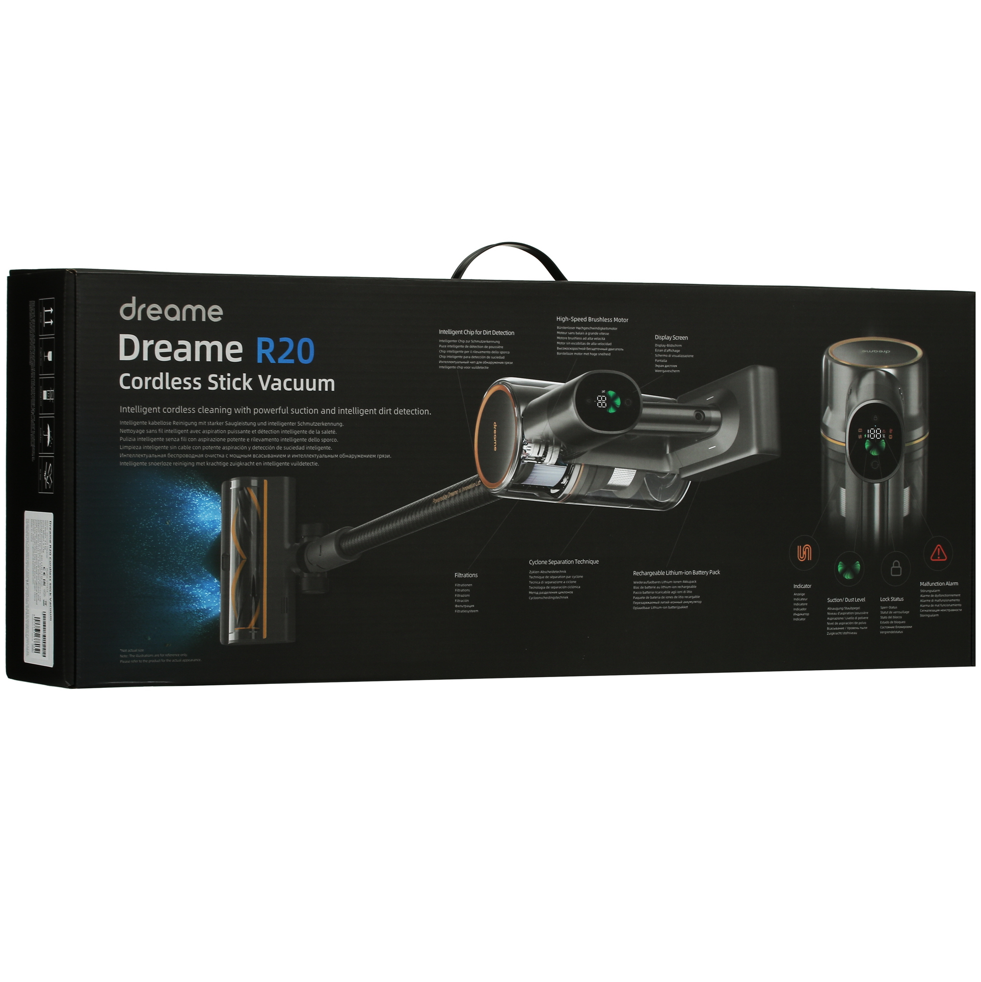 5415783 Пылесос  вертикальный  Dreame R20  серый STDN-0141663 - Вид №12