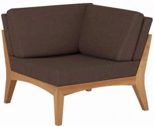 Royal Botania Модульное угловое садовое кресло из ткани Zenhit