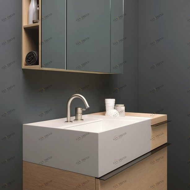 08PN1TS Накладная раковина на столешницу  овальная Toscoquattro 