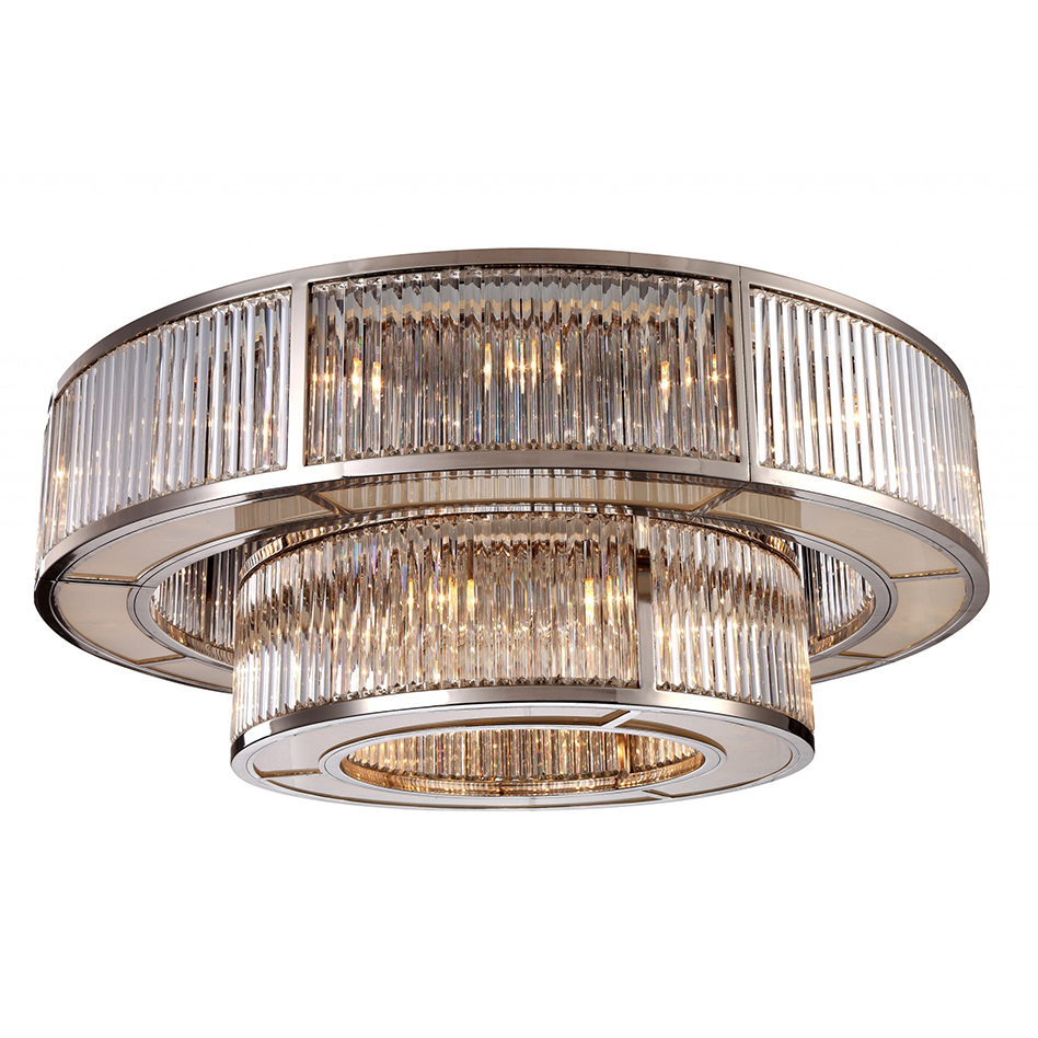 Люстра Garnet хром 5098 RVASTLEY ДИЗАЙНЕРСКИЕ, PUSHA, ДВУХЪЯРУСНЫЕ 061589 Хром  - Вид №1