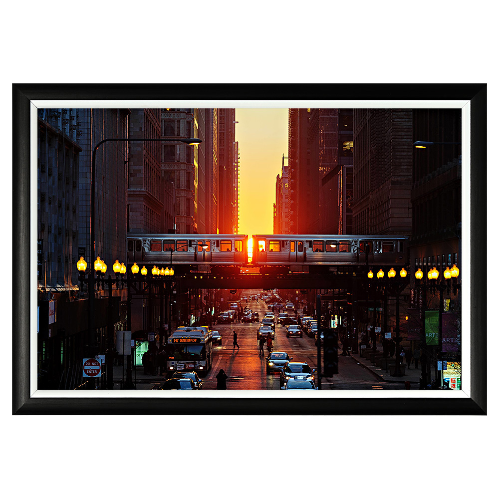 828197531_1818 Арт-постер «Чикаго» Object Desire 