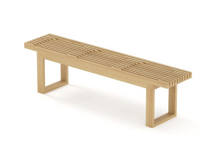 3-местная скамейка из массива дерева