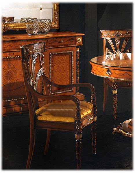 Стул  EZIO BELLOTTI 1387 Platinum