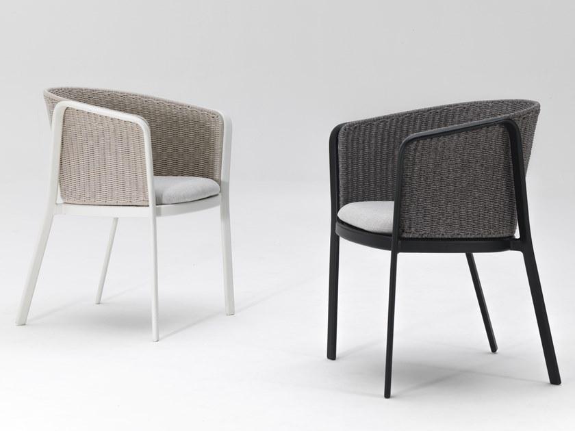 emu Кресло из алюминия и плетеной веревки Carousel 1212 - Вид №4