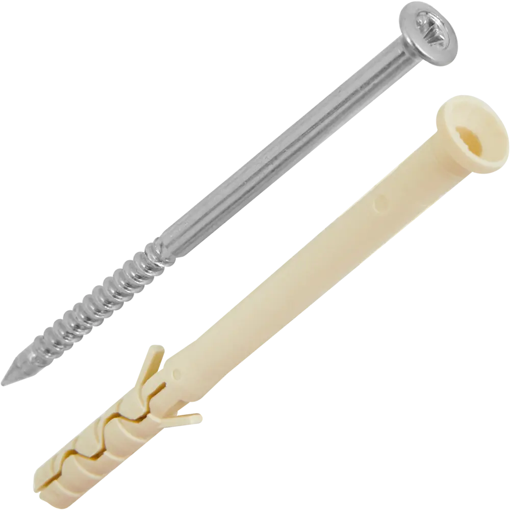 Дюбель-гвоздь SORMAT 6×80 мм с цилиндрической манжетой для прочного крепления 84257517 STLM-1585228 - Вид №1