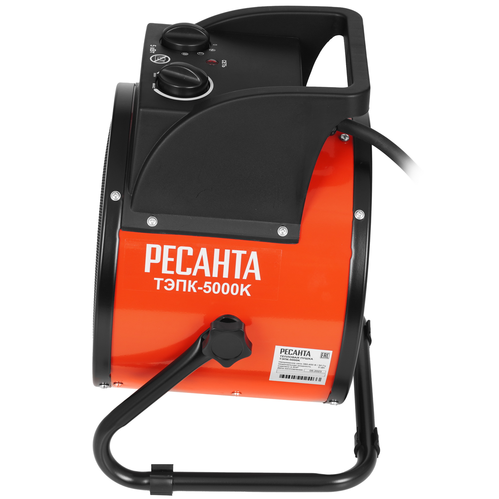 5613158 Тепловая пушка электрическая Ресанта ТЭПК-5000K STDN-0102152 - Вид №2
