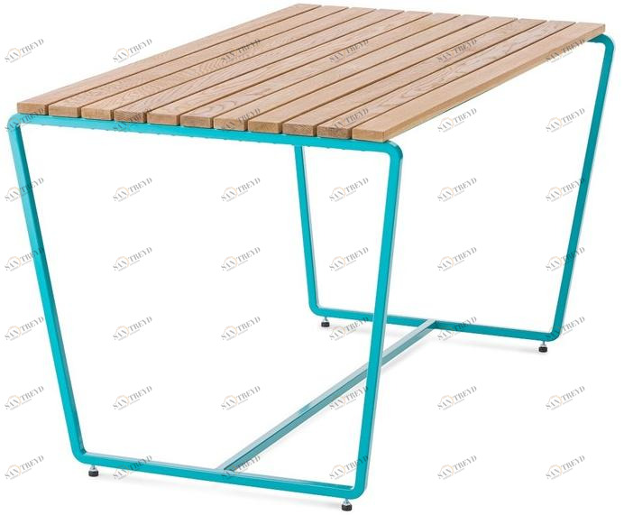 Nola Industrier Прямоугольный стол для общественных мест из дуба Vilding sun-id-1348972