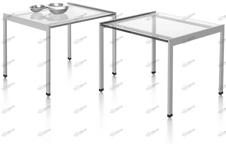 Herman Miller Квадратный стеклянный журнальный столик H frame sun-id-1464712