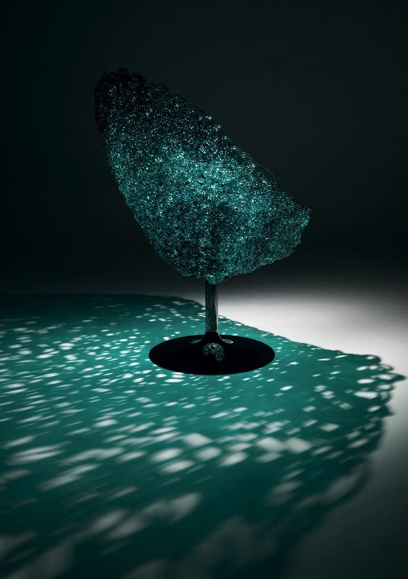 edra Вращающееся кресло из поликарбоната с подлокотниками  Mrt010  - Вид №4