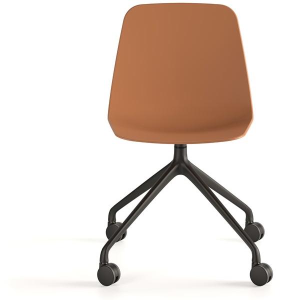 Viccarbe Кресло на козлах из полипропилена на колесиках Maarten plastic sun-id-1470447 - Вид №1