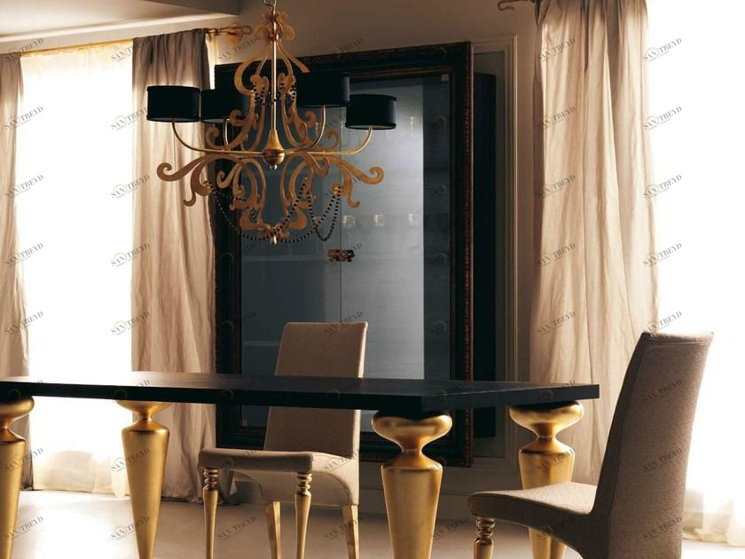 CorteZari Витрина из лакированной древесины Zoe white 581