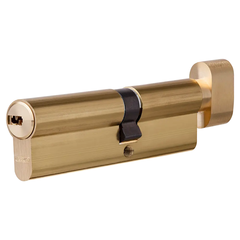 Цилиндр Abus 50х40 мм, ключ/вертушка, цвет золото 82389987 STLM-2130280 D6