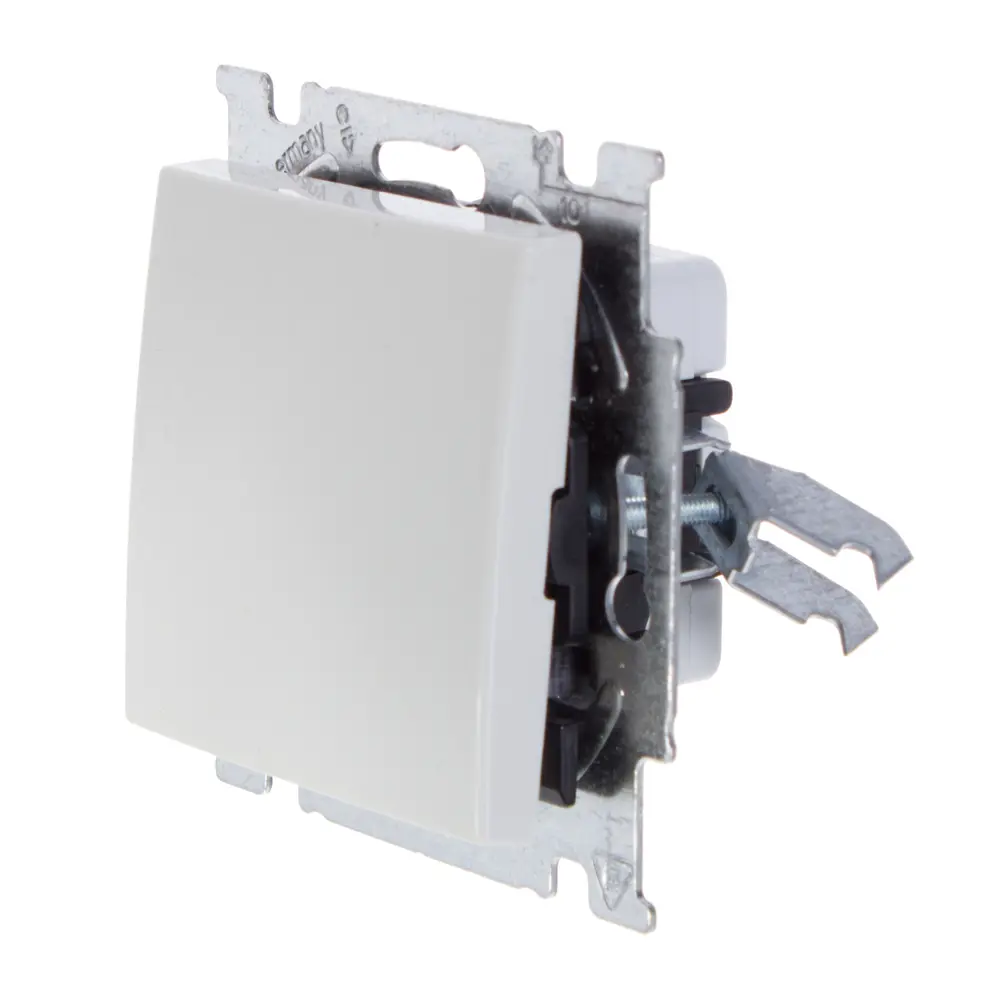 Выключатель ABB BJB Basic 55 Шале 1 клавиша цвет белый 14302966 STLM-2192311 - Вид №2