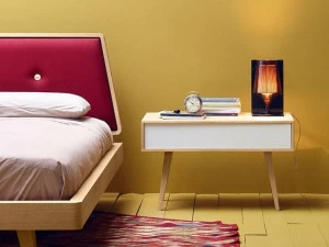 TREKU Прямоугольная тумбочка из дерева Duo