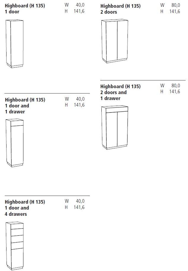 Schönbuch Буфет из лакированной мдф с ящиками Cosmo Schonbuch sun-id-1441698 - Вид №11