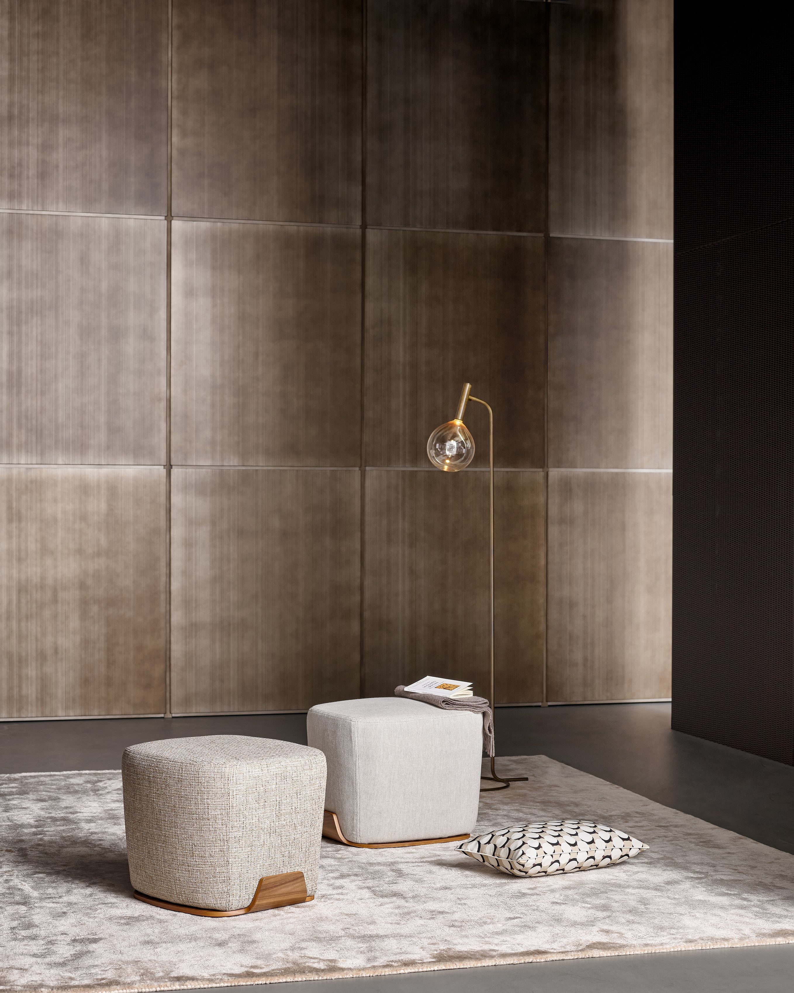 Прямоугольный пуф из ткани BONALDO Olos ARCH-00152881 - Вид №2