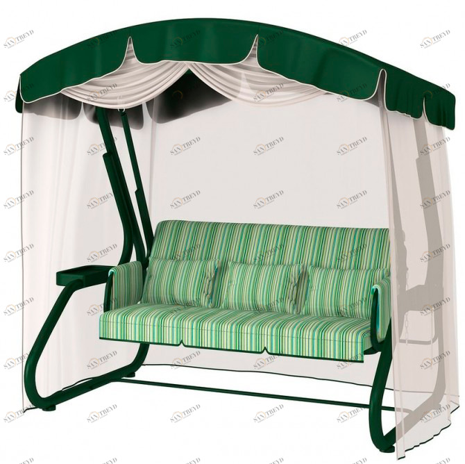 Качели садовые Leset 905 Green Premium IMPEX  132296 Зеленый 