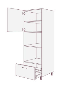 Кухонный шкаф пенал  EPT1B1D