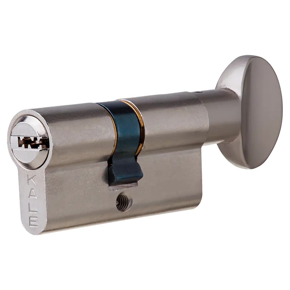 Цилиндр Kale 164SM-62-C-NI, 26х26 мм, ключ/вертушка, цвет никель 82394706 STLM-2185456 