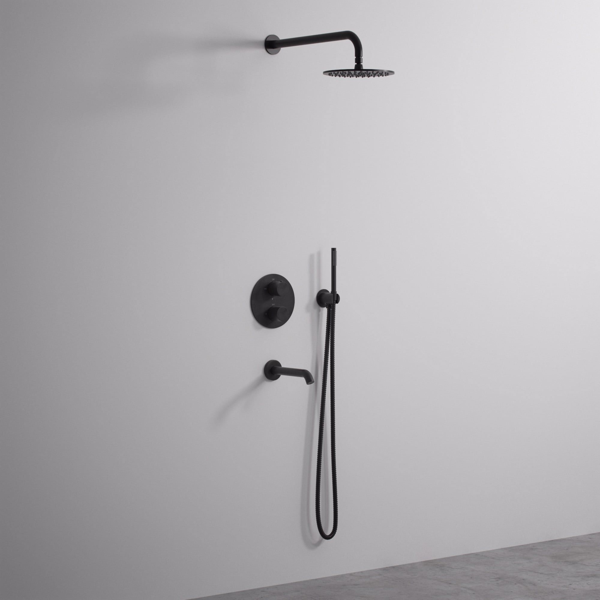 Настенный набор для ванны с 5 отверстиями и душем LUSSO Luxe ARCH-00011106 - Вид №8