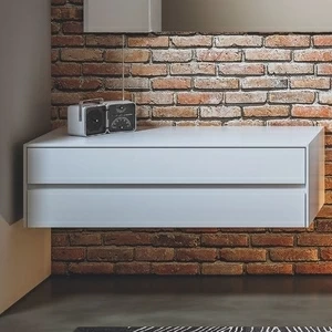 Moma Design Тумба подвесная с 2 ящиками 1200 Slimline7 350 белая