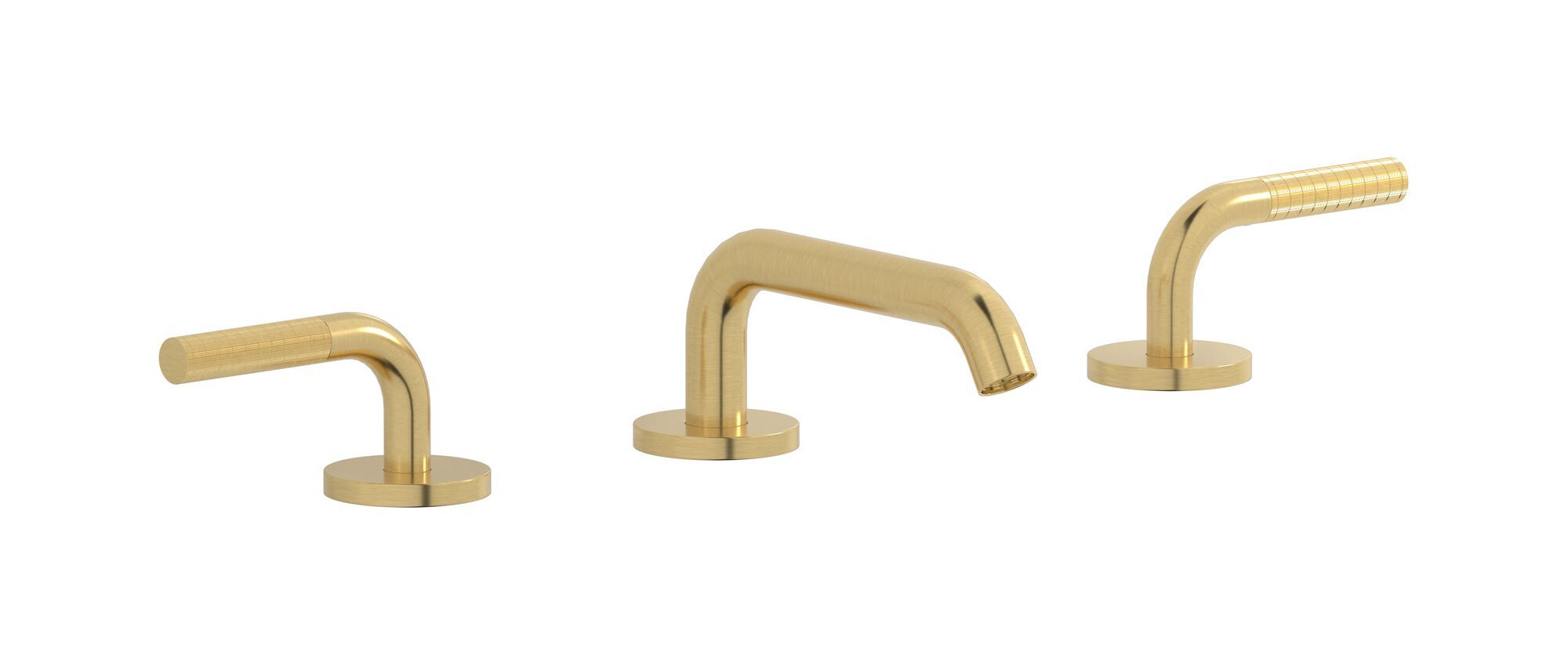 Смеситель для раковины с 3 отверстиями и автоматическим сливом IB Gatsby ARCH-00014705 - Вид №3