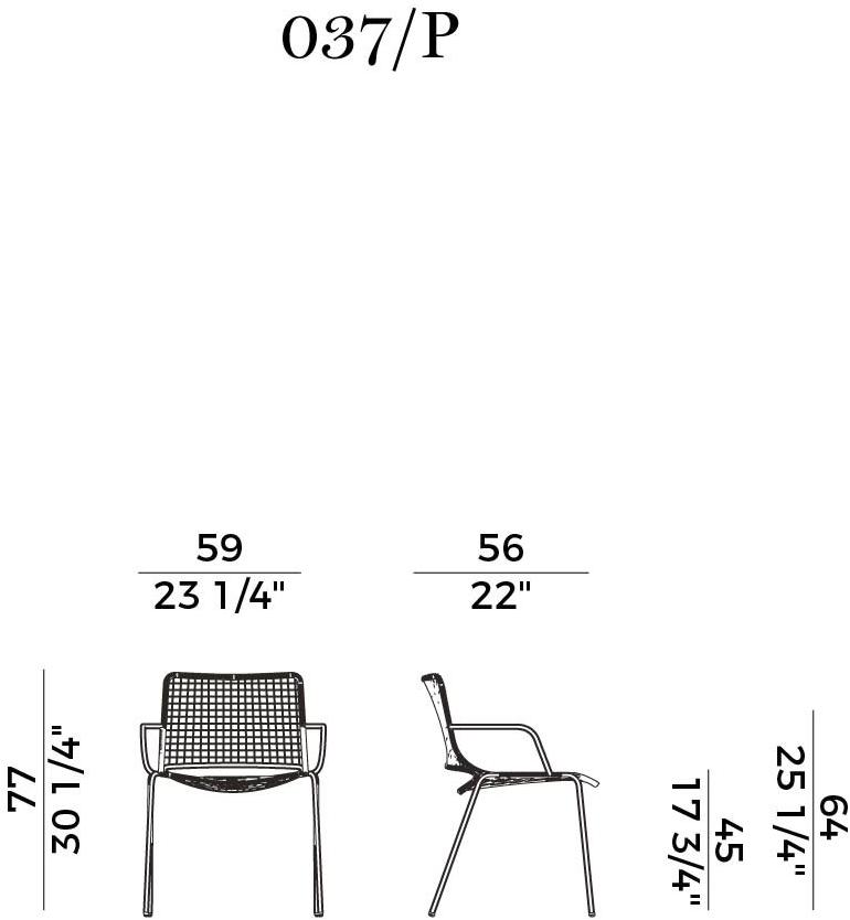 Potocco Кресло с подлокотниками Egao 037/p - Вид №5