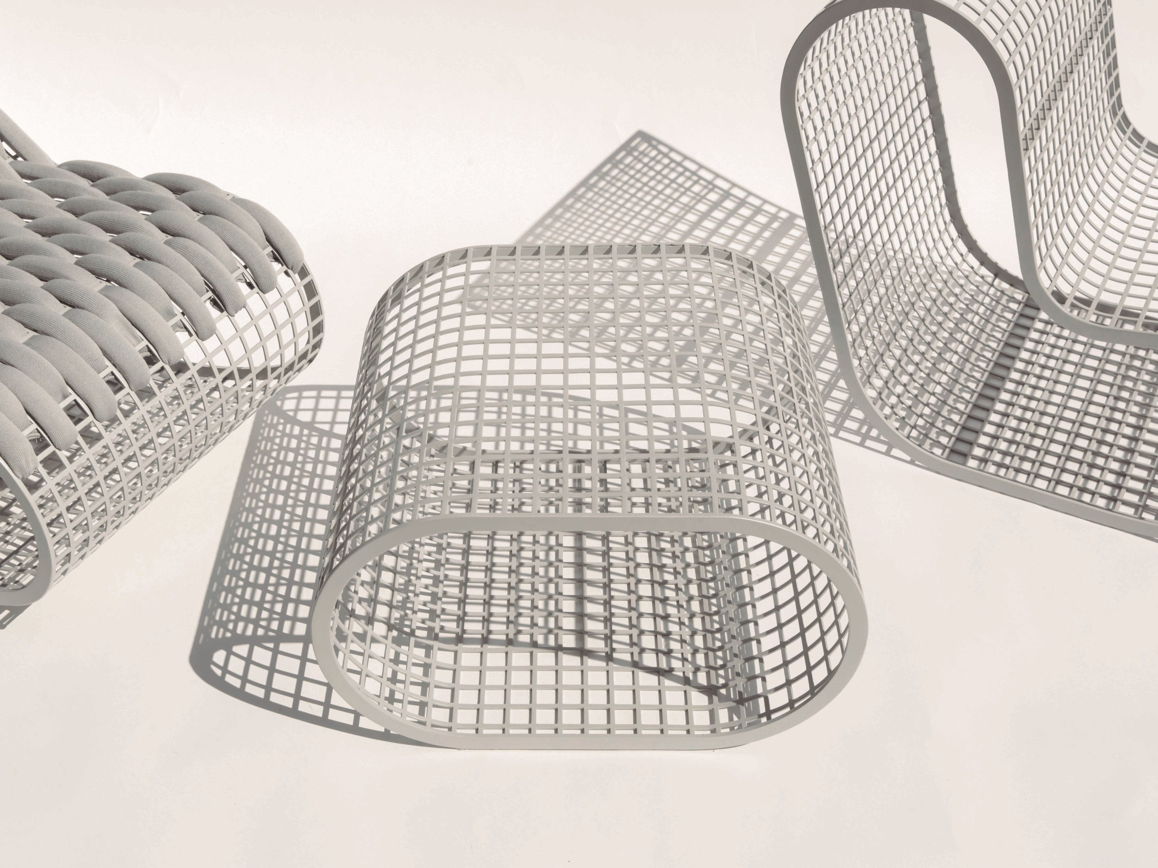 Прямоугольный алюминиевый журнальный столик GANDIABLASCO Buit ARCH-00127872 - Вид №5