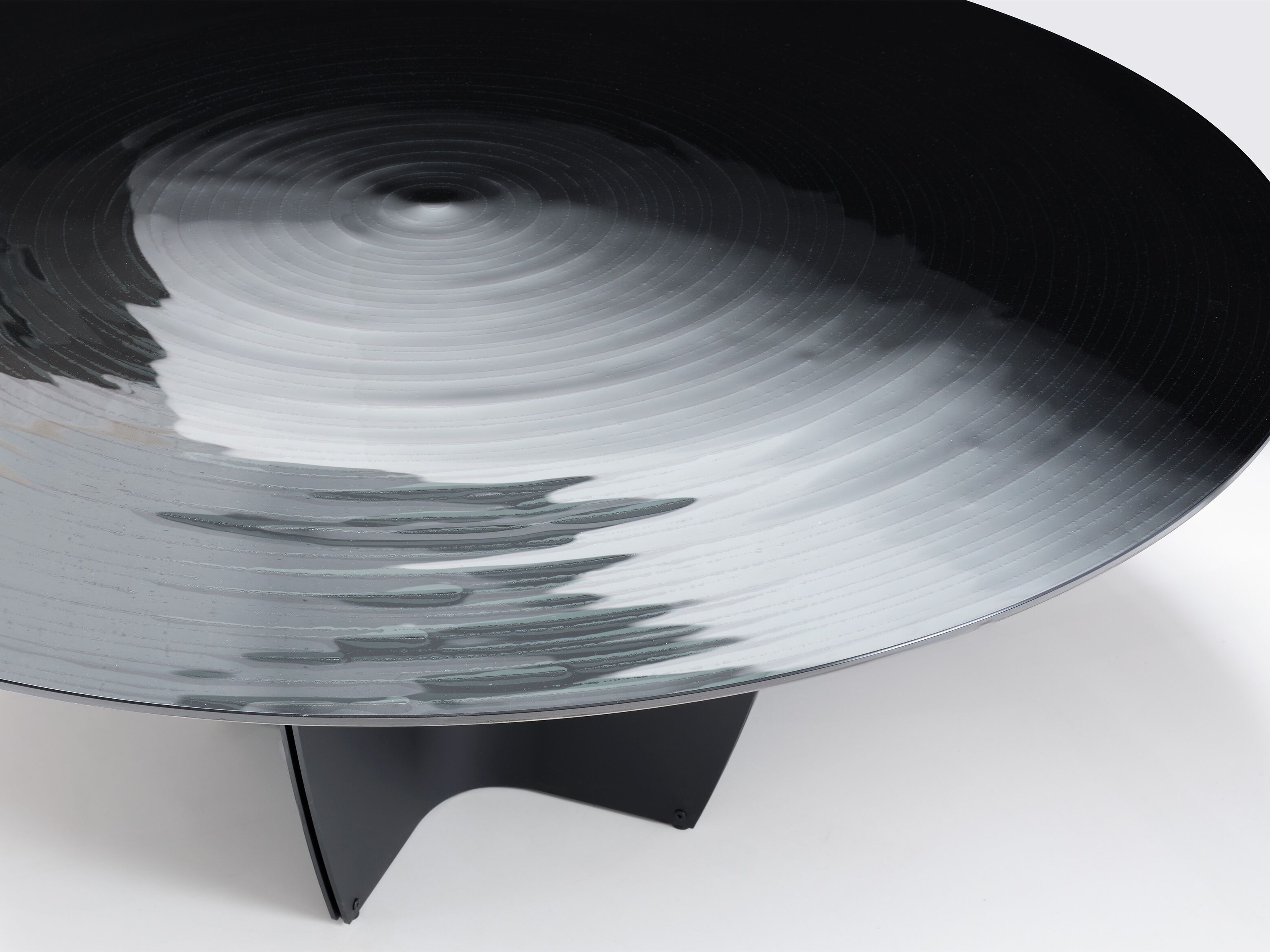 Круглый стеклянный обеденный стол Arketipo GAMBLER ARCH-00123216 - Вид №1