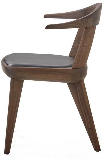 BassamFellows Стул из массива дерева с подлокотниками Brutus Cb-471 - Вид №2