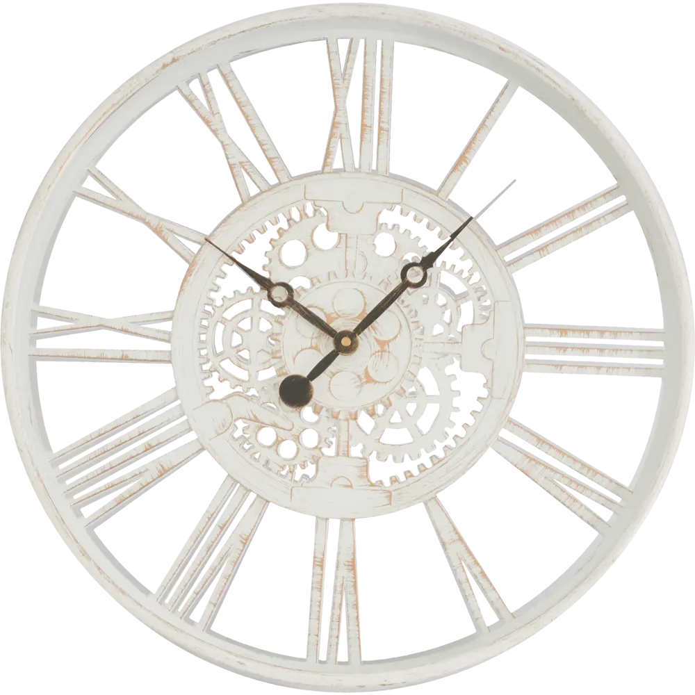 Часы настенные Dream River DMR круглые пластик цвет белый ø51.2 см STLM-2099872