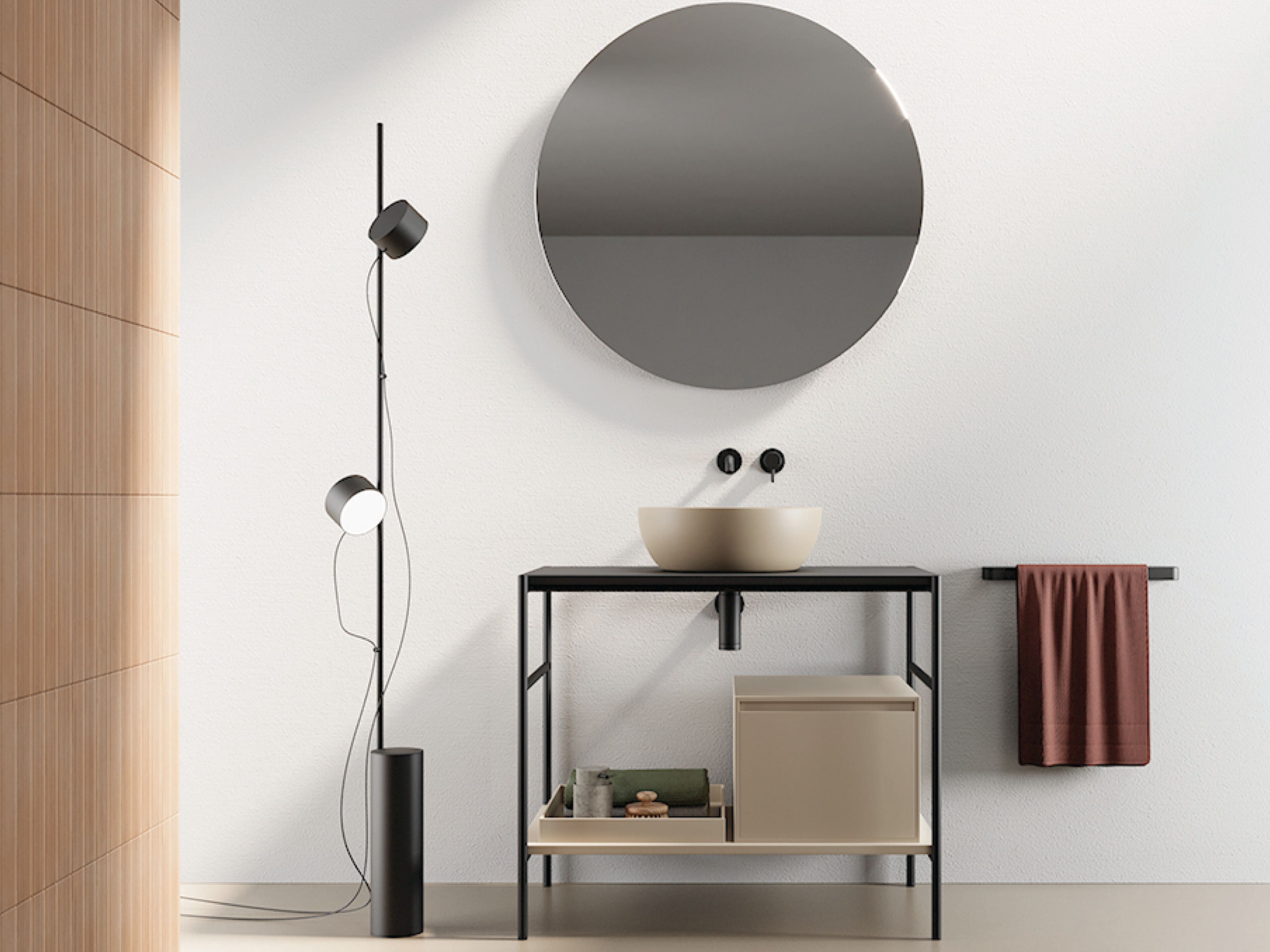 Напольный умывальник с ящиками Nic ARCH-00128250