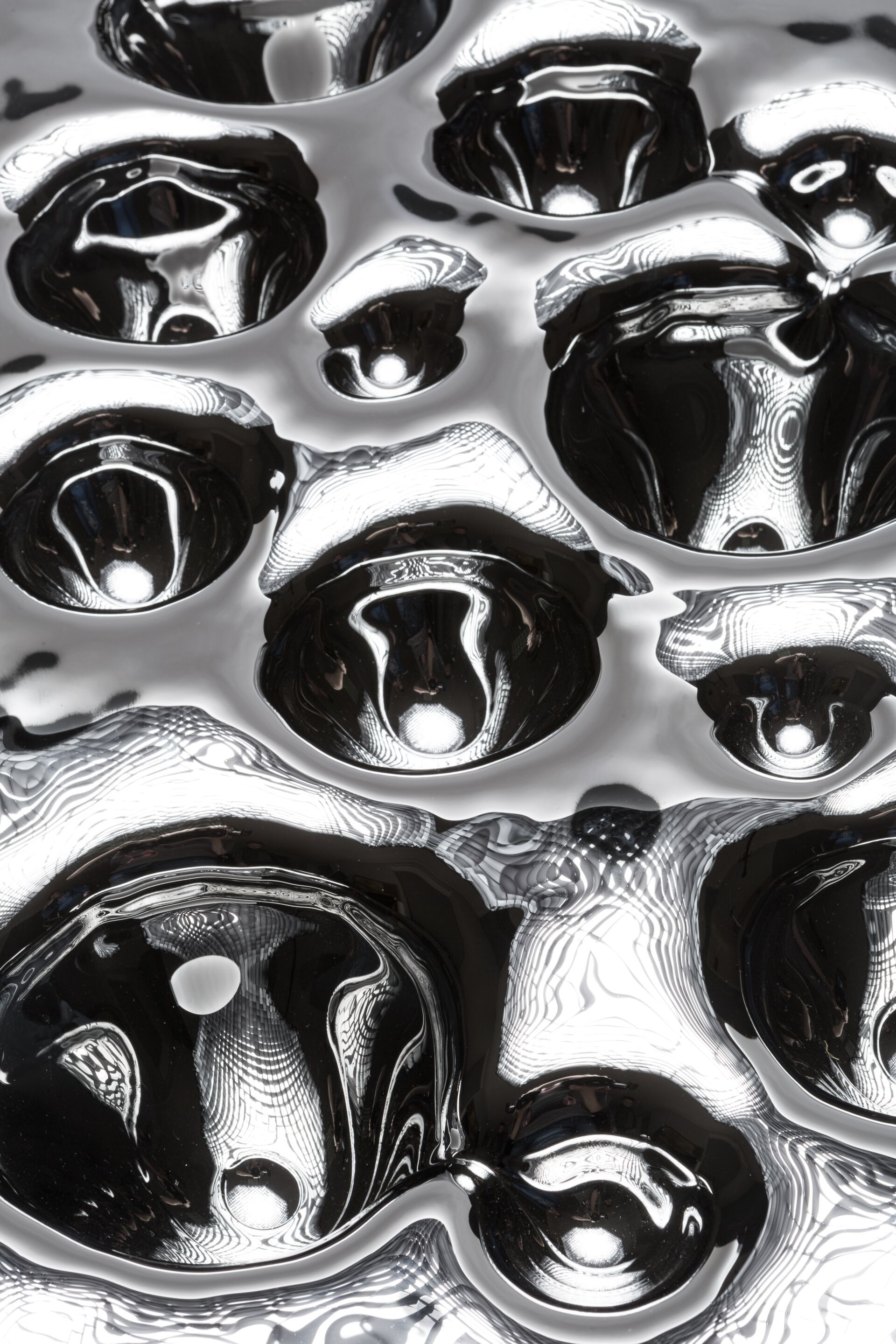 Стеклянные центральные элементы PlusObject LIQUID METAL ARCH-00021456 - Вид №6