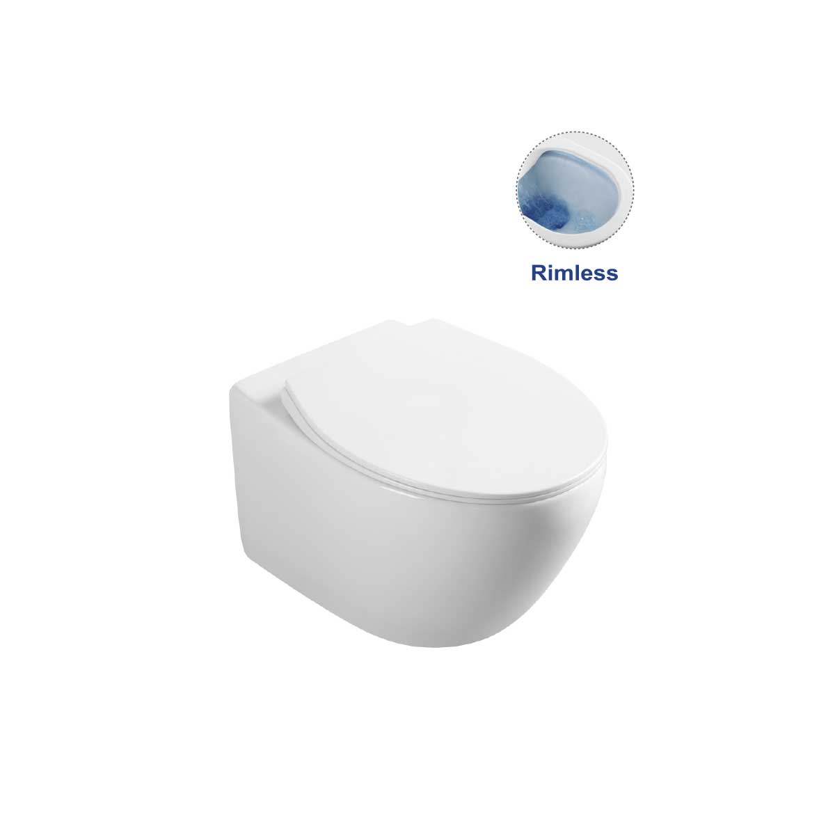 VT1-25 Унитаз подвесной Vincea Felice Santreyd  - Вид №2